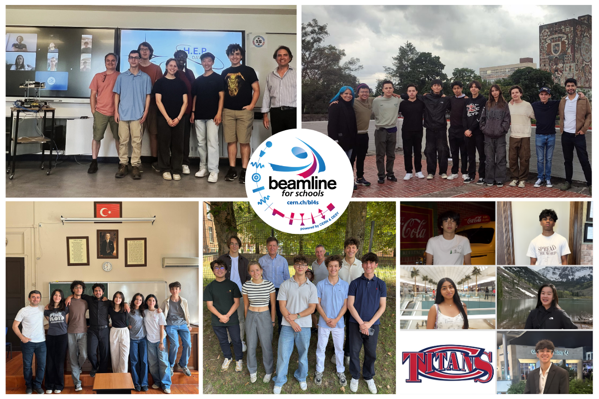 Winners of 2025 Beamline for Schools competition